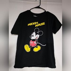 Disney Mickey Mouse Black Kids T-Shirt